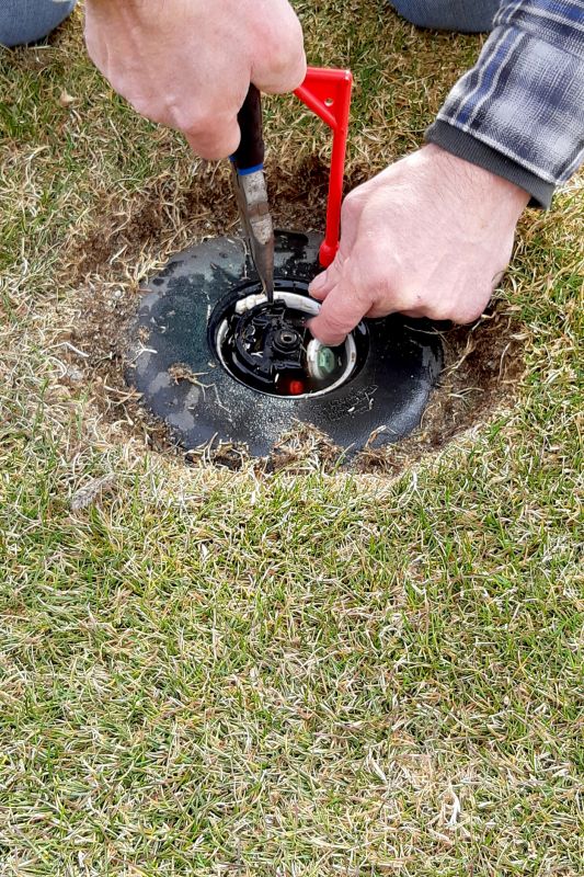 Sprinkler Head Maintenance